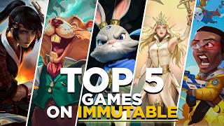 TOP 5 MUST-PLAY TO EARN NOW NEW Crypto Games on Immutable (Mobile & PC)