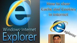 How to clear Cache and Delete Cookies in Internet Explorer?