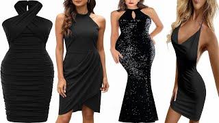 Tips and Top Ideas for black halter neck bodycon women's dresses 2023