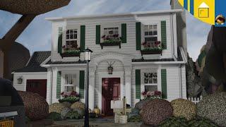 Bloxburg speedbuild: Suburban Dutch Colonial | Part one