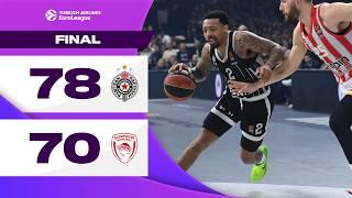 MAGICAL night in Belgrade arena | Partizan - Olympiacos | BASKETBALL HIGHLIGHTS R12 2024-25