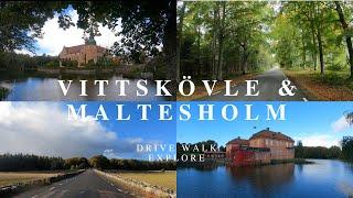 DriveWalkExplore: Vittskövle & Maltesholm Slott, SWEDEN