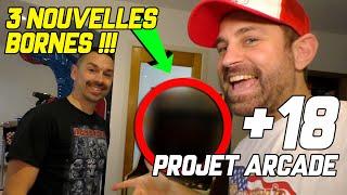 PROJET ARCADE +18 - On achète 3 bornes d'arcade !!! BackinToys - SEGA - NINTENDO - SNK