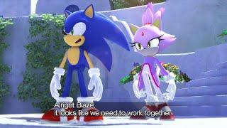 Team Sonic & Blaze in Sonic Unleashed