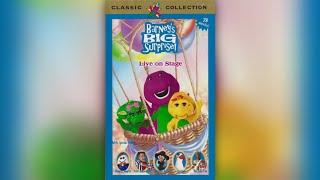 Barney's Big Surprise! Live on Stage [1998] - 1998 VHS Release