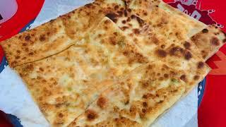 Fatira (crispy stuffed paratha)