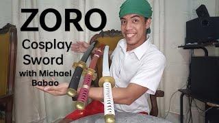 One Peace - Zoro Samurai Sword cosplay Anime short Review