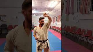 Karate Technique: Rising block "Age-uke" #Karate #shotokan #martialarts #kata #kumite #training