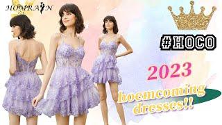 Sparkly PurpleCorset Top Spaghetti Straps A-Line Lace Short Homecoming Dress#homecoming