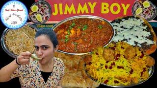 JIMMY BOY RESTAURANT IRANI AND PARSI CAFE IN MUMBAI | CHICKEN BERRY PULAO | JARDALOO SALLI CHICKEN 