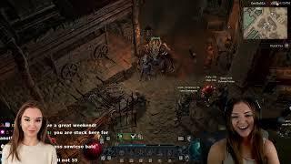 Diablo 4 - WTF was it yesterday? Figuring out the Campfire! Leveling Necro!