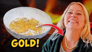 Making the 18K Gold Cuban Chain That Left My Wife Speechless!