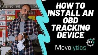 GPS Tracker - Movolytics Plug & Play OBD Installation