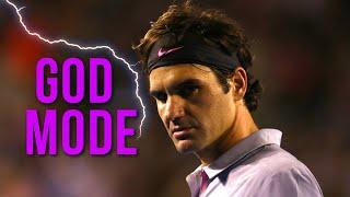 When Roger Federer Decides To Turn GOD MODE On It's Over (NO MERCY!)