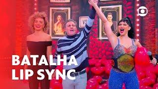 Juliana Paiva e Rafa Kalimann se enfrentam na Batalha do Lip Sync!  | Domingão Com Huck | TV Globo