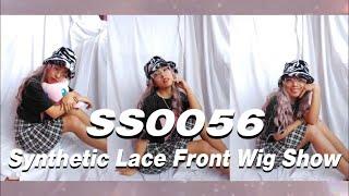 SylviaStyle® Synthetic Lace Front Wig│SS0056 Hairstyle Show