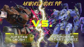 JUPITER CRUSH vs. LOADER 4 MISSILE BOI | Armored Core 6 Ranked PvP