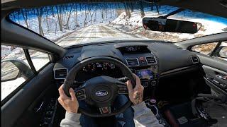 POV Driving My 2021 STI On Gravel