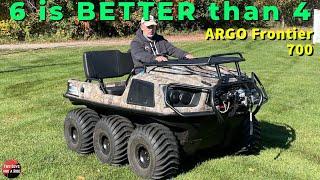 SIX is BETTER than 4 - Argo Frontier 700 Scout 6x6