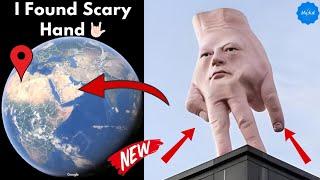 I Found Scary Hand ! on Google Maps and Google Earth #mystisk #googleearth