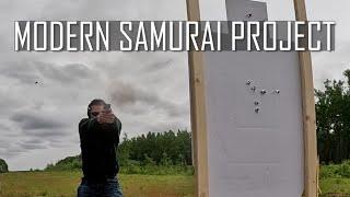 Black Belt Standards-Modern Samurai Project : WATCH US STRUGGLE!! Hardcore Pistol Drill!