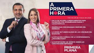 NOTICIERO A PRIMERA HORA 28 MARZO 2025