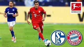 Coutinho's First Match for Bayern - FC Schalke 04 vs. FC Bayern München I 0-3 I Highlights