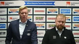 Presskonferens LHC - HV71