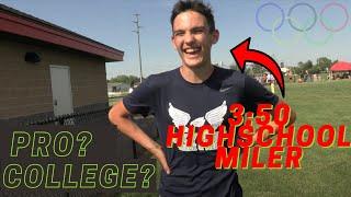 Hobbs Kessler Interview After Taking The 1600m & 800m State Titles | MHSAA D1 State Championships