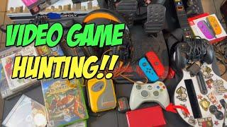 Crazy Thrift Store Finds!! | Video Game Hunting and Reselling