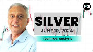 Silver Daily Forecast and Technical Analysis for June 10, 2024 by Bruce Powers, CMT, FX Empire