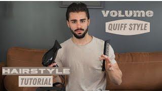 VOLUME QUIFF STYLE | HAIRSTYLE TUTORIAL | Nando Sirianni