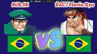 Street Fighter II': Champion Edition - MiB.$K  vs  RAC | Flavio.Ryu - FT10 - 1080P/60FPS -09.03.2025