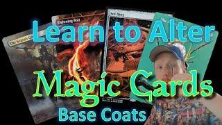 MTG Altered Art Tutorial - Basecoat Challenges in 5 Minutes | CCO Podcast | EDH | CMDR