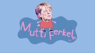 small peppa pig poop about german government party CDU