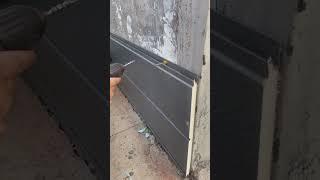 decorative insulated wall panels #metalsiding #exteriorpanel #16mmmetalsiding #drywall