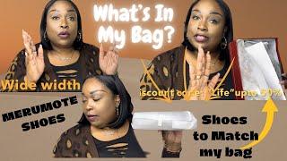 What’s In My Bag? And 50% OFF Collab with Merumote Shoes