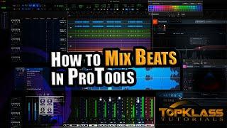 How To Mix Beat Stems in ProTools