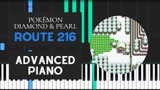 Route 216 (Advanced Piano Tutorial) - Pokémon Diamond and Pearl