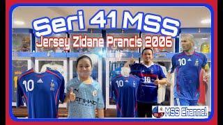 Seri 41 MSS Jersey Prancis Zidane Piala Dunia 2006