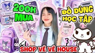 200k Mua Đồ Dùng Học Tập Kuromi Tại Shop Vê Vê House - Vê Vê Channel