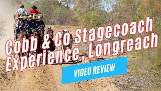 Ride the COBB & CO STAGECOACH EXPERIENCE with Outback Pioneers, Longreach, Australia | Video Review