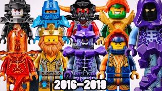 Все Минифигурки 2016-2018 год | Lego Nexo Knights