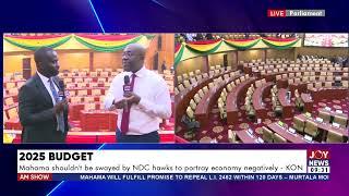 2025 Budget: Mahama shouldn't be swayed by NDC hawks to portray economy negatively - Oppong Nkrumah