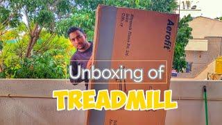 Unboxing Aerofit threadmill #mbksiders