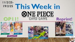 MANY OP11 Cards, Buggy Stocks rise and PRB02 Announcement! | This Week in One Piece