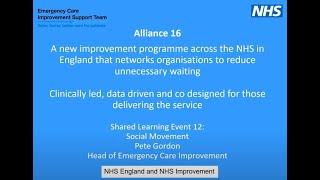 Alliance 16 Learning Event #12 - Social movement