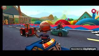 Disney all-star racers  - two double cup with Jayden and Piston (Novice) part 3