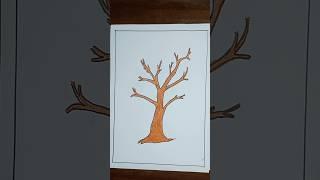 Can you Draw Tree Branches  #art  #shorts #viral #treedrawing #how #1millionviews #youtubeshorts