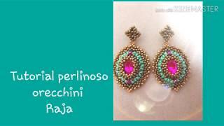 Tutorial orecchini Raja #tutorial #orecchini #beading #Raja